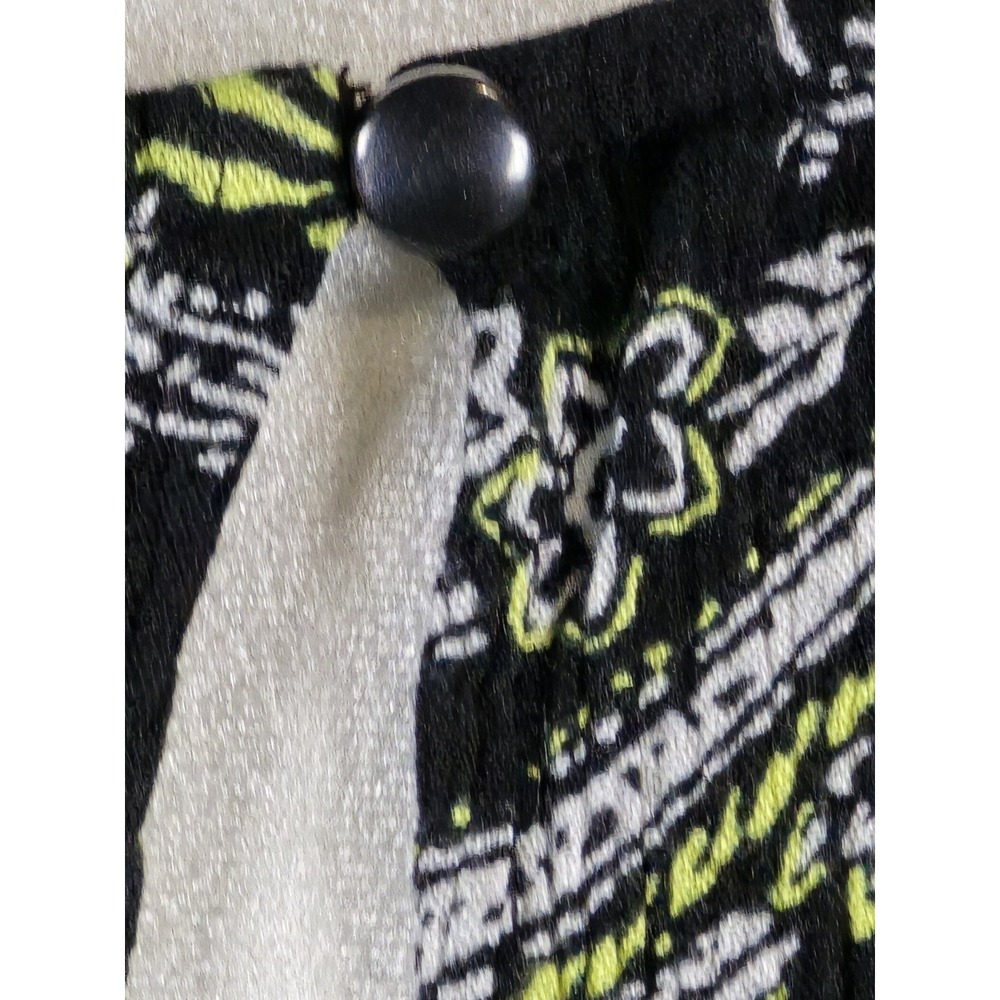 Cato Womens Tank Top Size 22/24W Crocheted Yoke Sleeveless Paisley Peasant Boho - Picture 10 of 15
